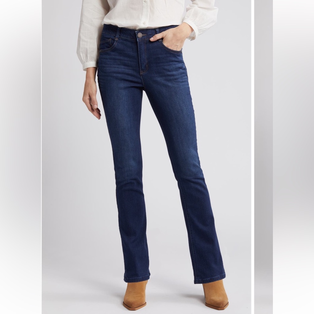 Wit & Wisdom Ab solution High Waist Itty Bitty Bootcut Jeans